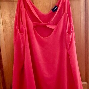 Torrid Vibrant Red Camisole Blouse